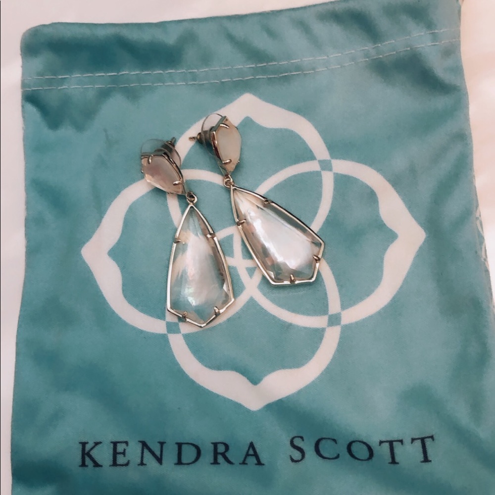 Kendra Scott teardrop earrings